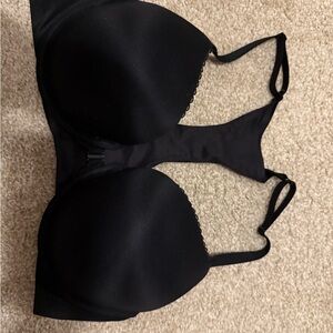 Victoria's Secret Front Closure Push-Up Black Bra